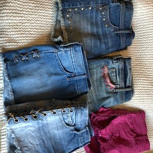 lot of hollister shorts